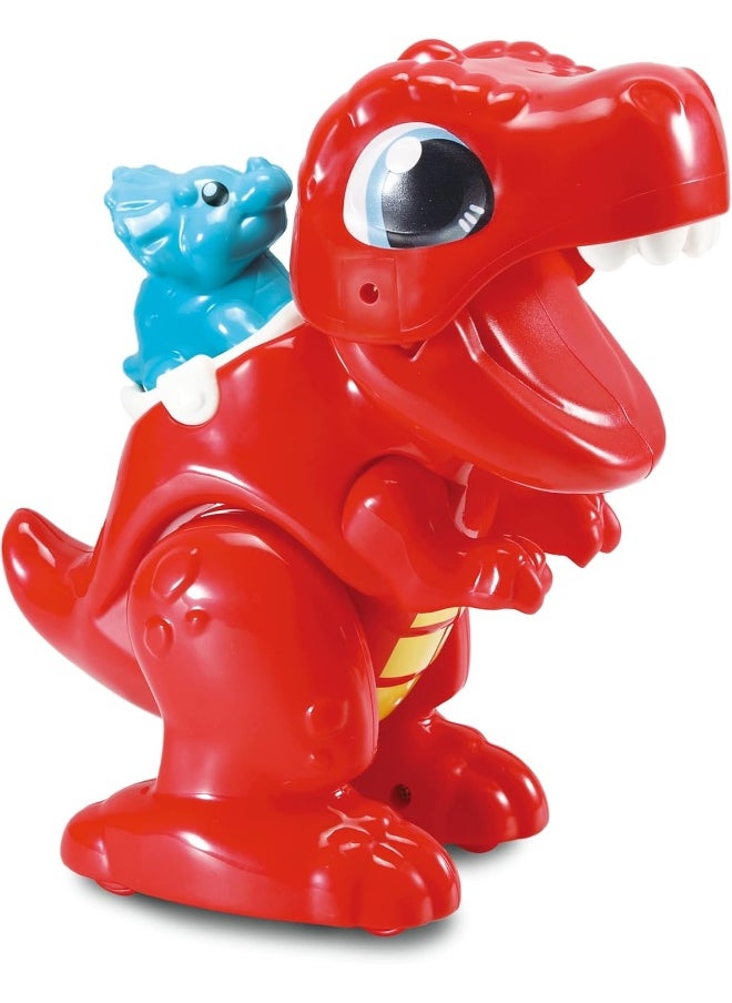 Toot-Toot Friends 2-In-1 Dinosaur Park, Interactive Toy With Lights, Sounds And Music, Dinosaur Truck Toy For Kids, Toy Truck Vehicle Set For Kids, Role-Play Toy For Boys And Girls Aged 1 Year +