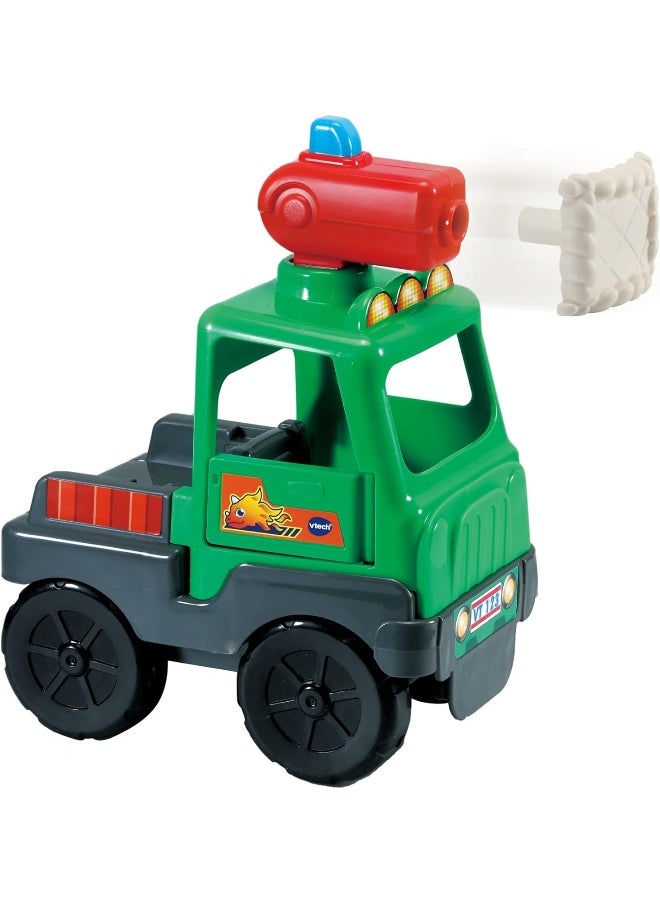Toot-Toot Friends 2-In-1 Dinosaur Park, Interactive Toy With Lights, Sounds And Music, Dinosaur Truck Toy For Kids, Toy Truck Vehicle Set For Kids, Role-Play Toy For Boys And Girls Aged 1 Year +