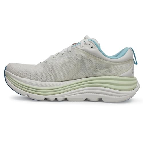 Hoka Women's Gaviota 5 Sneaker, Frost/Rose Gold, 6.5 - Image 2