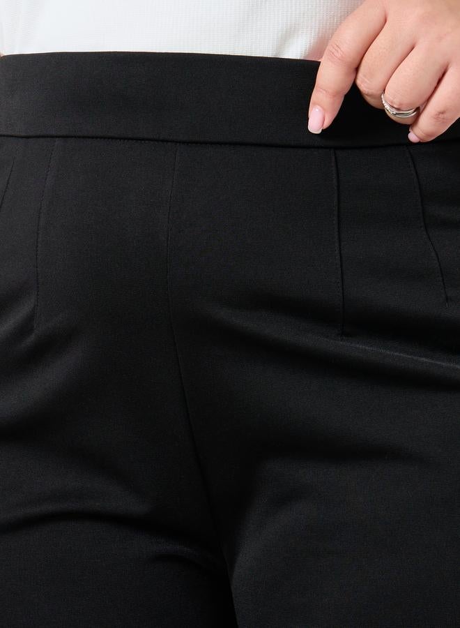 ستايلي بنطال بمقاس كبير وقصة أرجل واسعة - Image 3