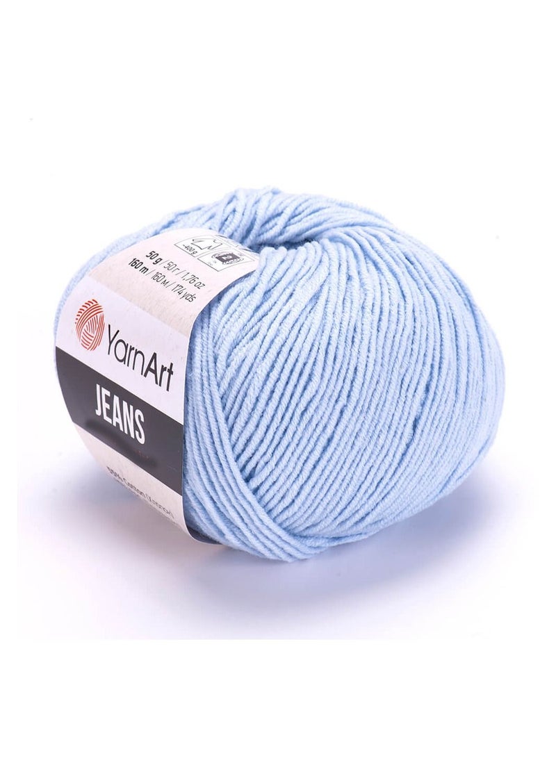YarnArt Set Of 5 Pcs High Quality Jeans Yarn For Knitting - Image 1