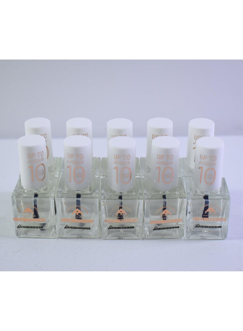 Generic 10 Pieces Transparent Nail Polish  - Image 1