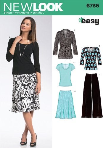 New Look Sewing Pattern 6735 Misses Separates, Size A (10-12-14-16-18-20-22) - Image 3