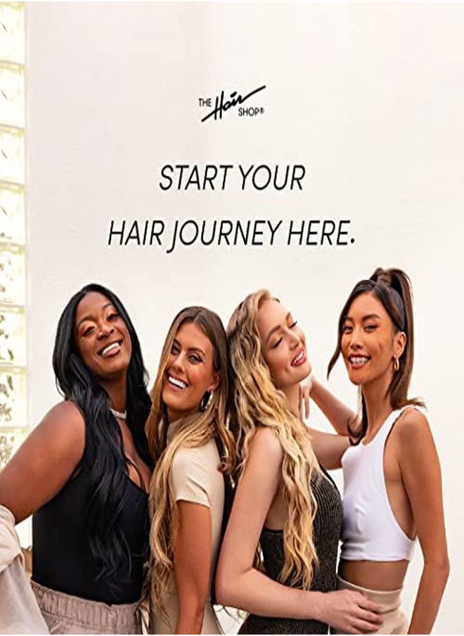 The Hair Shop - Mini Black Loop Brush Salon Professional Grade With Matted Black & Ergonomic Travel Size Design Small & Safe Detangler Tool For 100% Remy Human And Synthetic Hair Extensions And Wigs - Image 1