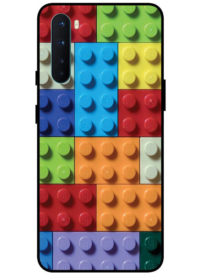 EYE CATCH - Protective Case Cover For OnePlus Nord Smart Series Printed Protective Case Cover for OnePlus Nord Lego Brick - Image 1