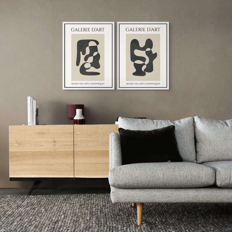 Art Decor Framed Fine Art Portrait Print of Modern Abstract Wall Art Contemporary Artwork Minimal Abstract Prints Wall Décor for Living Room Bedroom Office Studio Home Décor - and Gifting - Image 3