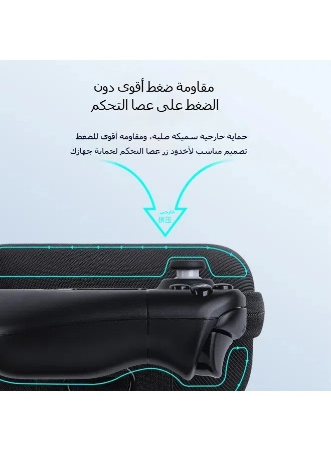 steamdeck storage bag handheld hard bag portable anti-fall charger power box full set of accessories - Image 4