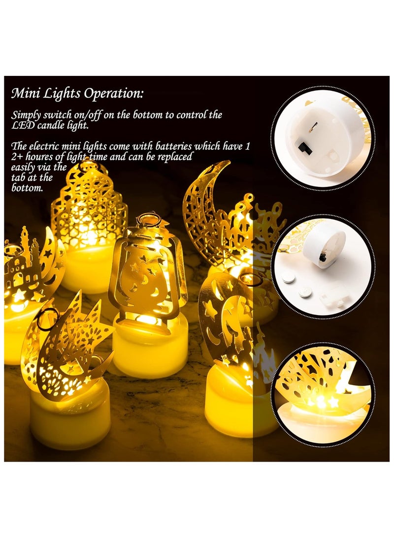 Anna 6-Piece LED Electronic Ambient Decorative Candle Lights Set - Image 5