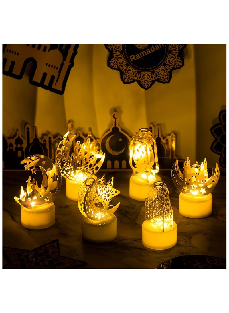 Anna 6-Piece LED Electronic Ambient Decorative Candle Lights Set - Image 4