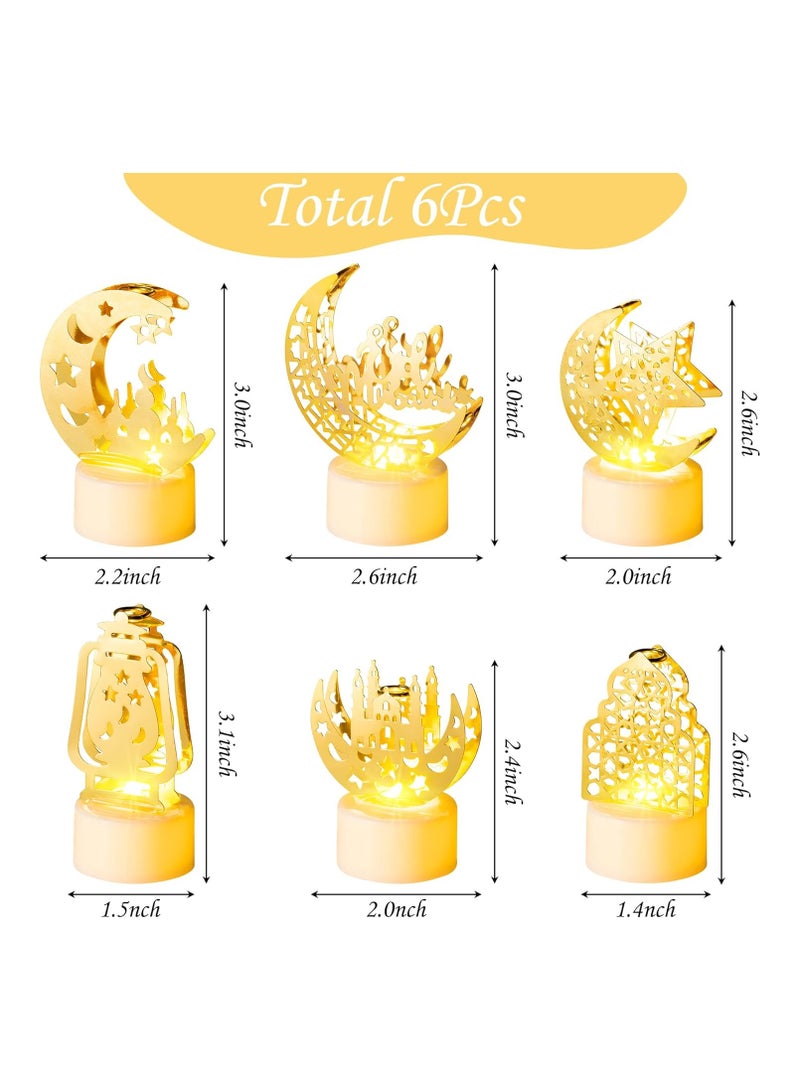 Anna 6-Piece LED Electronic Ambient Decorative Candle Lights Set - Image 2