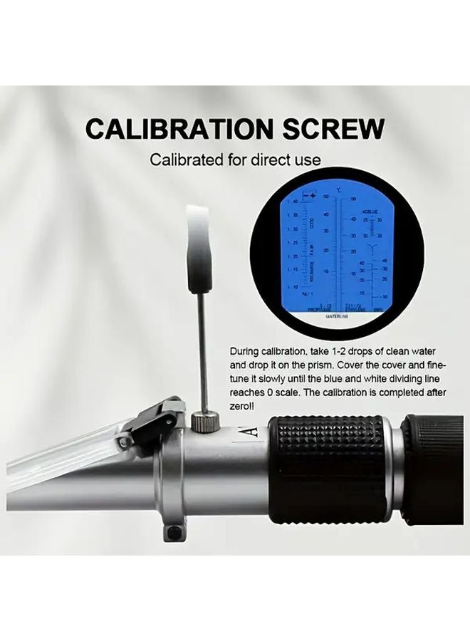 4 In 1 Urea Refractometer For Automotive Antifreeze Electrolyte And Glass Cleaner Testing - Image 4