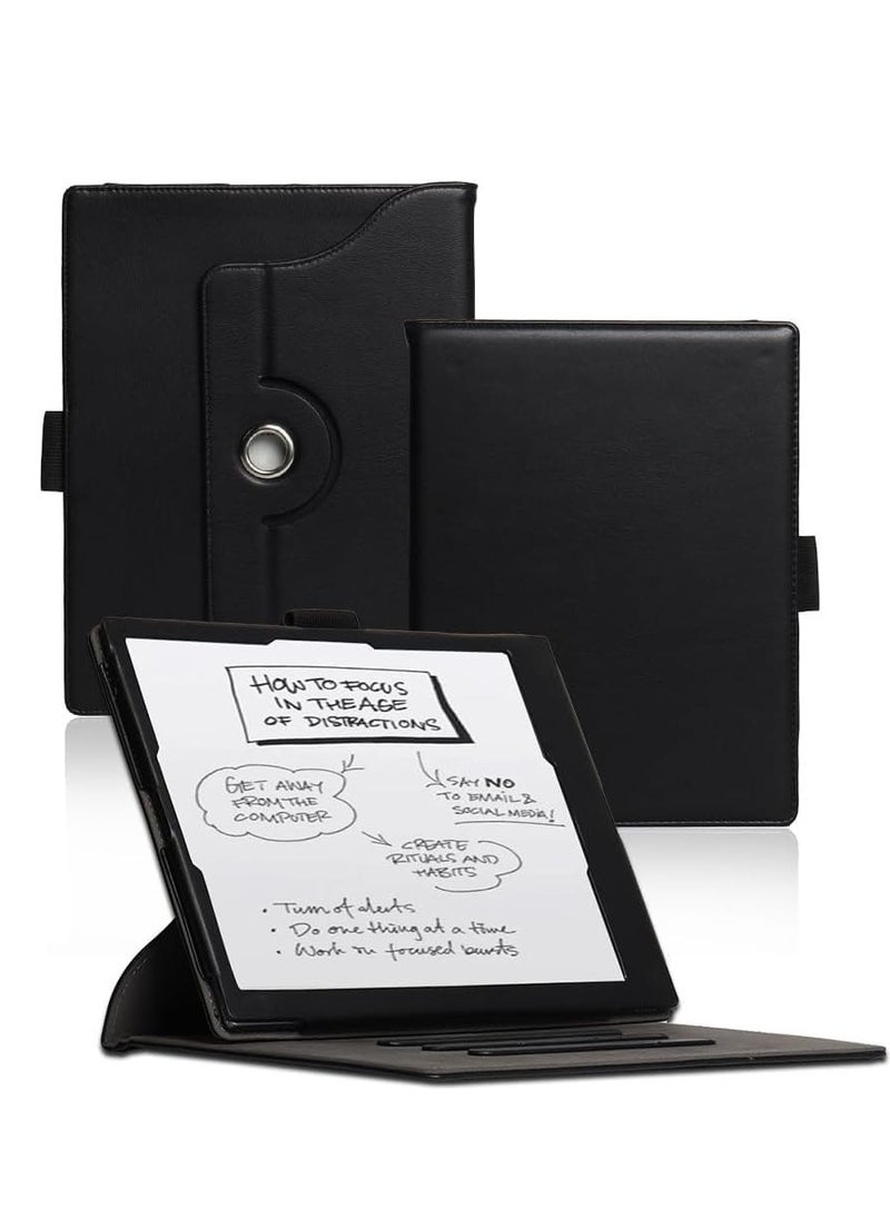 Generic - Compatible with BIGMEM B1 Max 10.3-Inch Tablet Case  Full Coverage Ultra Slim PU Leather Cover Case Folding Stand Protective Cover with Hand Strap Magnet - Image 1