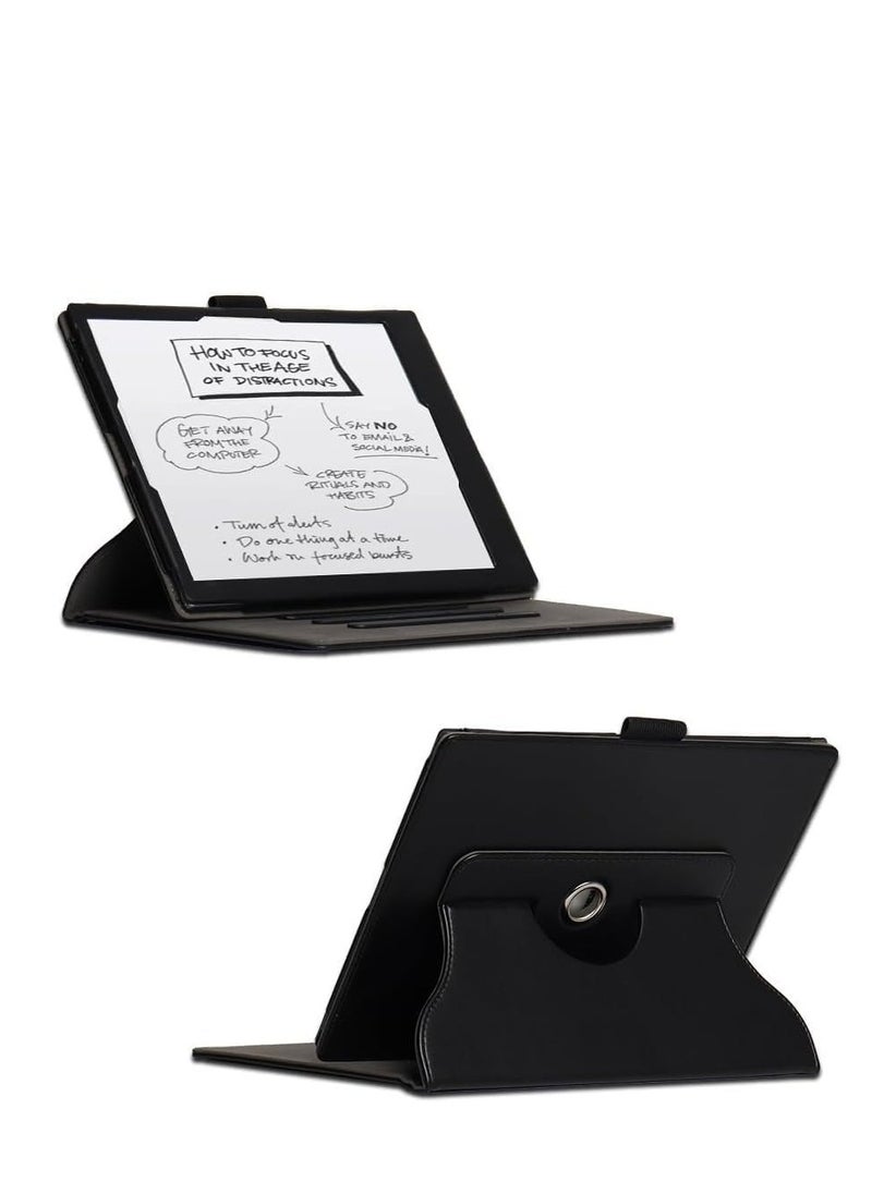 Generic - Compatible with BIGMEM B1 Max 10.3-Inch Tablet Case  Full Coverage Ultra Slim PU Leather Cover Case Folding Stand Protective Cover with Hand Strap Magnet - Image 1