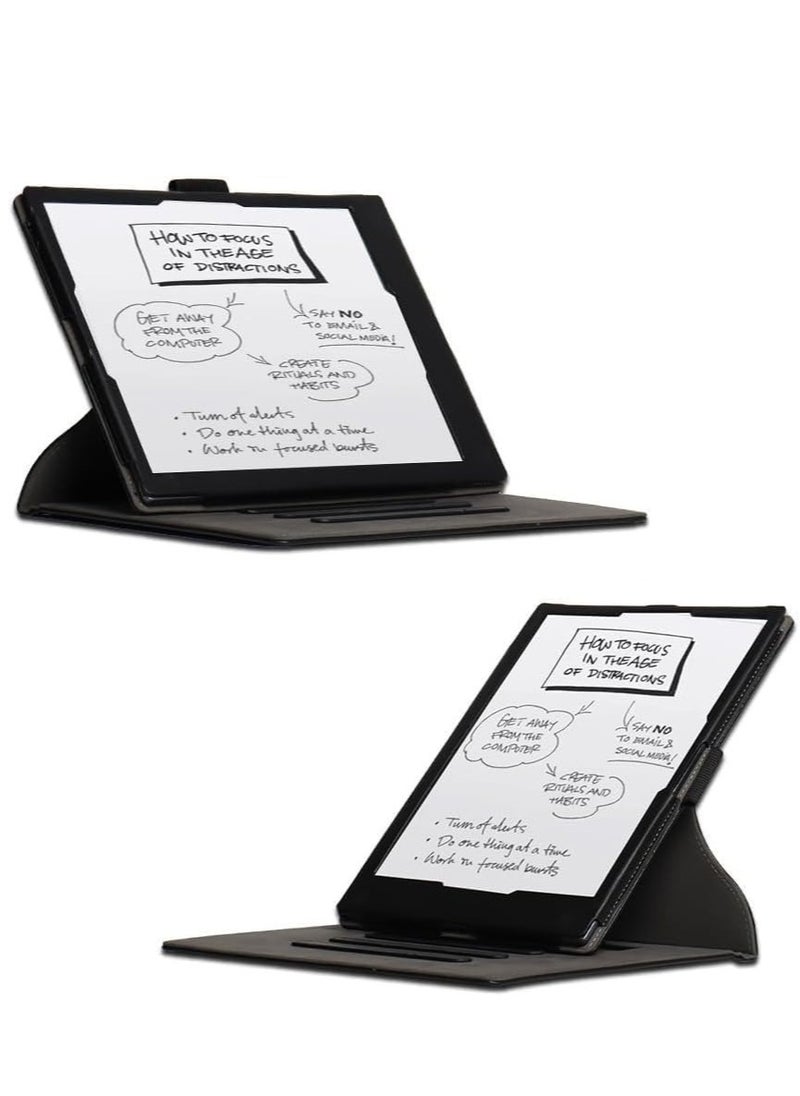 Generic - Compatible with BIGMEM B1 Max 10.3-Inch Tablet Case  Full Coverage Ultra Slim PU Leather Cover Case Folding Stand Protective Cover with Hand Strap Magnet - Image 1