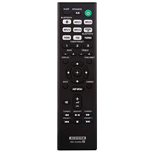 ZdalaMit RMT-AA400U Replacement Remote Control fit for Sony Stereo Receiver STR-DH190 STRDH190 - Image 4