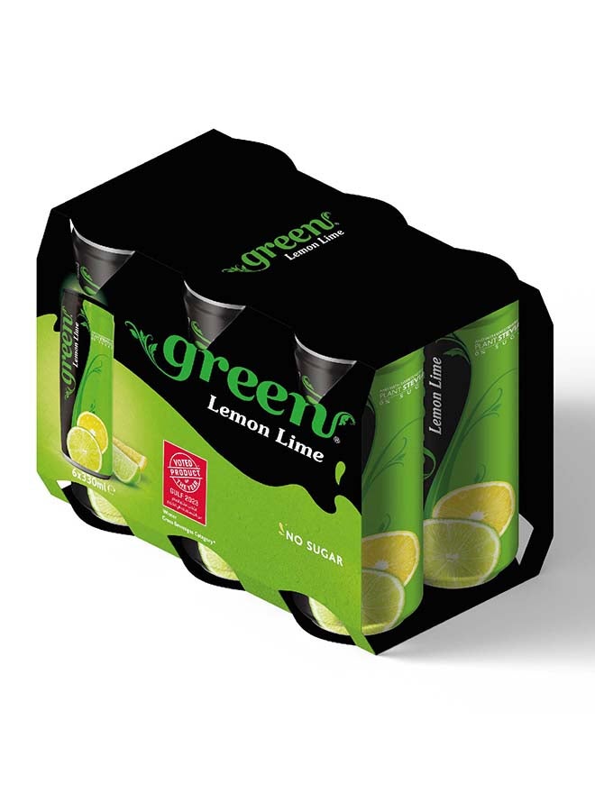 Green Cola ليمون ليمون 330 مل (عبوة من 6) - Image 1