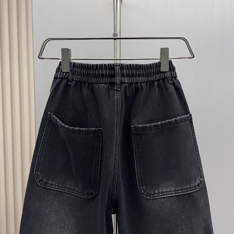 Unisex Casual Daily Denim Jeans - Image 5