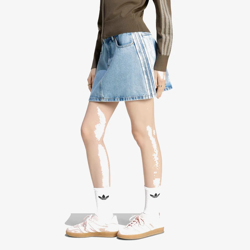 اديداس اوريجينالز تنورة MID RISE DENIM
