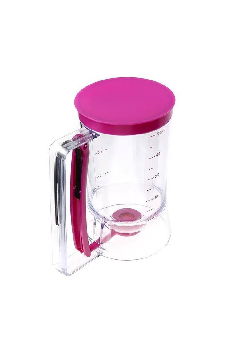Generic Batter Jug for Making Pancakes and Cupcakes Acrylic Jug Graduated Standard Available Purple IR  - Image 4