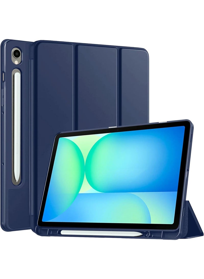 حافظة لجهاز سامسونج جالكسي تاب اس 10 اف اي بلس 13.1 انش مع [حامل قلم] [حافظة مرنة ناعمة] لتابلت سامسونج تاب اس 10 اف اي بلس 13.1 انش [دعم خاصية النوم التلقائي] - اسود - Image 1