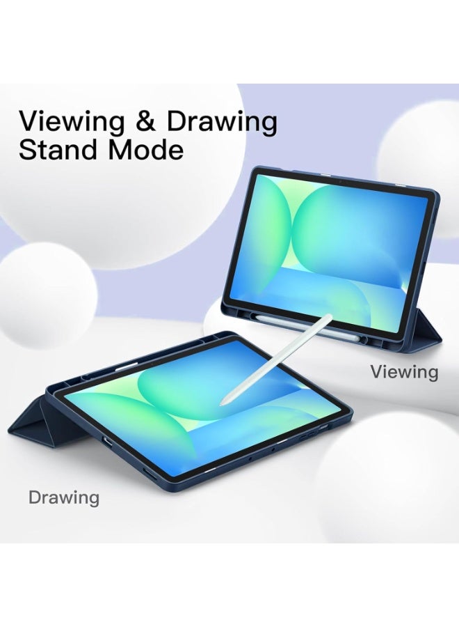 حافظة لجهاز سامسونج جالكسي تاب اس 10 اف اي بلس 13.1 انش مع [حامل قلم] [حافظة مرنة ناعمة] لتابلت سامسونج تاب اس 10 اف اي بلس 13.1 انش [دعم خاصية النوم التلقائي] - اسود - Image 2