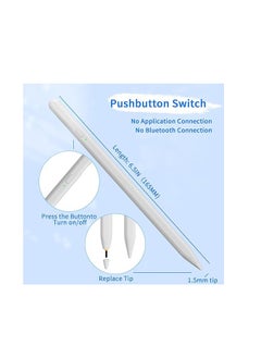 Generic Stylus Pencil For Apple iPad Pro White  - Image 3