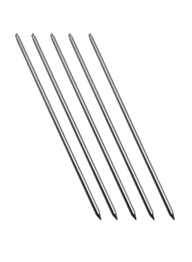 Poolzilla 5-Pack Safety Cover 18" Aluminum Lawn Spikes for Pool Cover Installation, High Grade Aluminum Spikes for Lawn and Landscape Area Assembly, 18" x 1/2" - Image 1