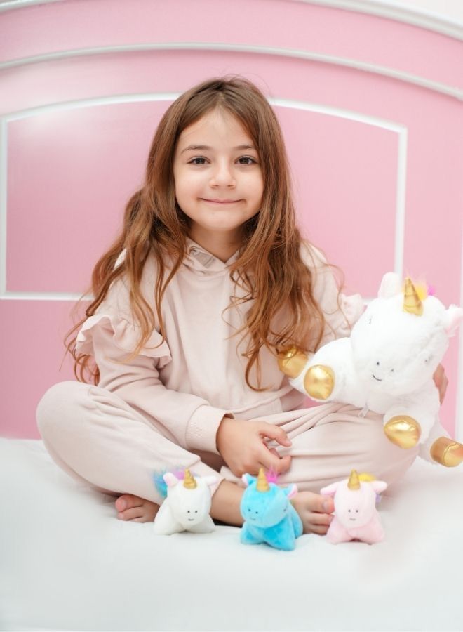 Mumfactory Unicorn Plush Toy for Girls with 4 unicorns - Image 5
