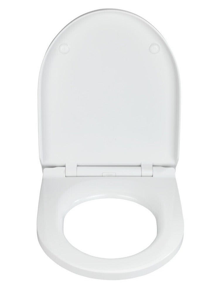 وينكو مقعد مرحاض وينكو بريميوم ميرا بآلية إغلاق ناعمة، مصنوع من البلاستيك الحراري، أبيض - Image 2