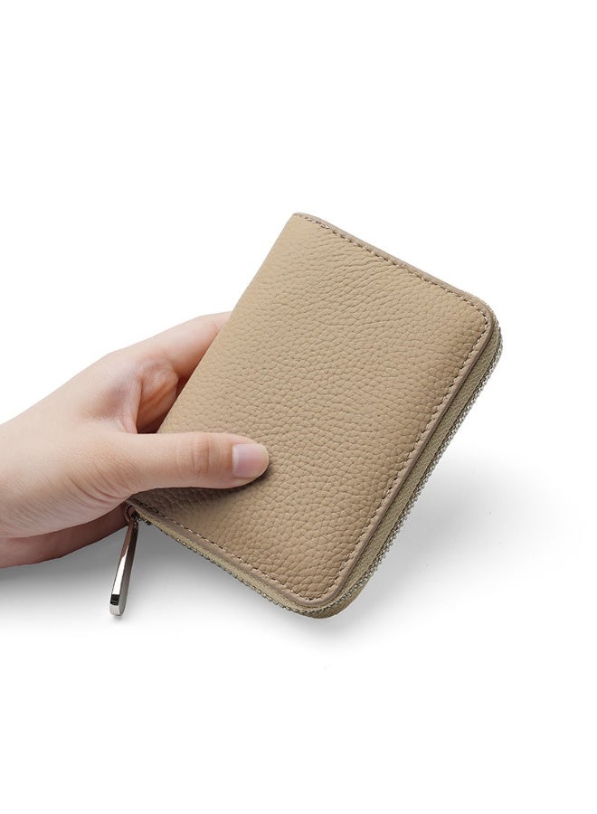 Mark Fairwhale New Top Layer Cowhide Short Coin Purse 