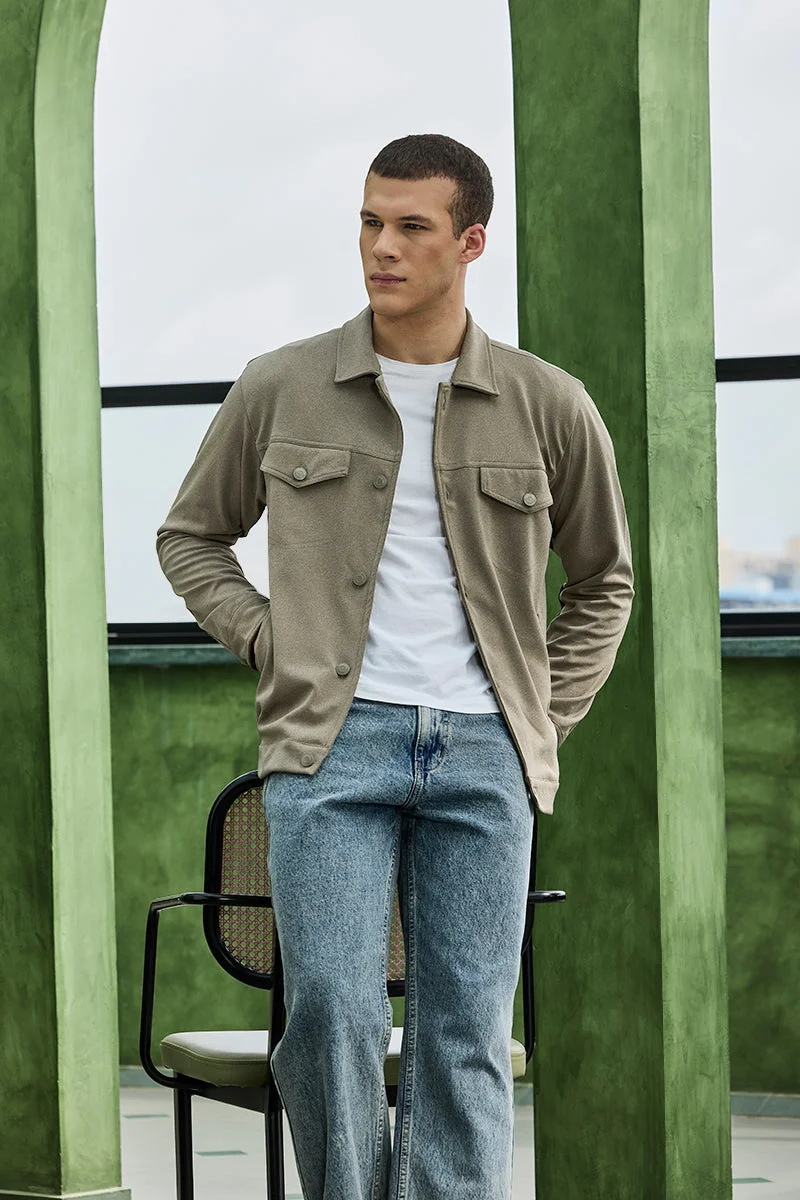 SNITCH جاكيت بجيوب مزدوجة بقصة مريحة وقماش مطاطي