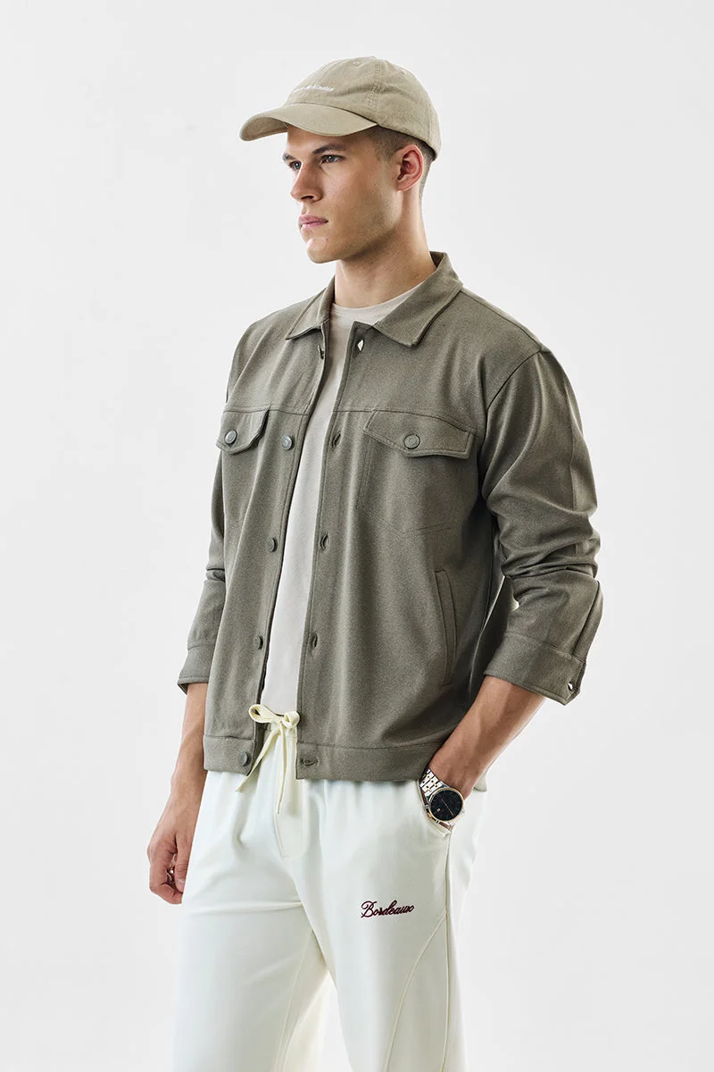 SNITCH جاكيت بجيوب مزدوجة بقصة مريحة وقماش مطاطي