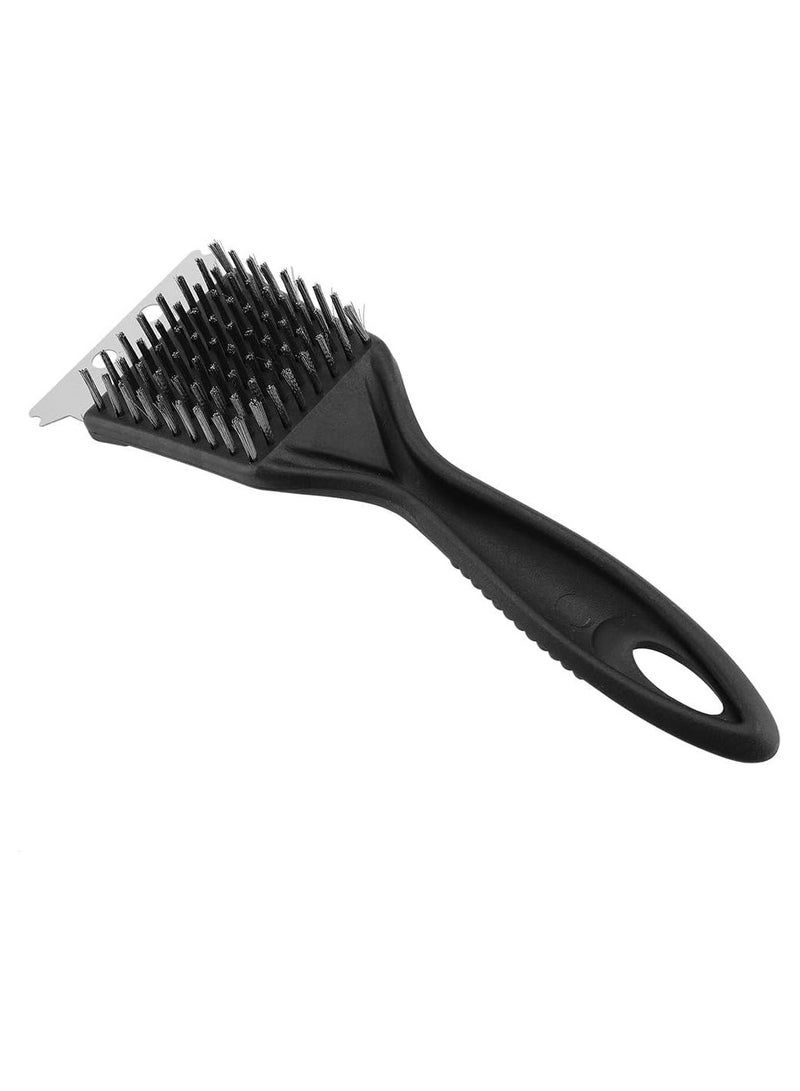Multifunctional 3 In 1BBQ Grill Brush and Scraper, Stainless Steel Brush with Scraper, Barbecue Cleaner for Steel, Iron BBQ Grill Grates - Image 1
