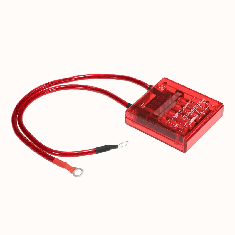 Car Digital Voltage Stabilizer: Red, Stable Power Supply, Extended Battery Life - Enhanced Ignition Performance, Voltage Stabilizer for Automotive Electrical Systems - Image 5