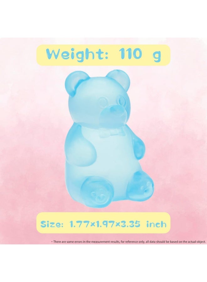 Needoh Gummy Bear Toy, Sugar Filled Squishy Toys for Kids Stress Relief - High Density Squeeze Balls for Students Calming - Fidget Squishy Toys for Anxiety Relief - Image 4