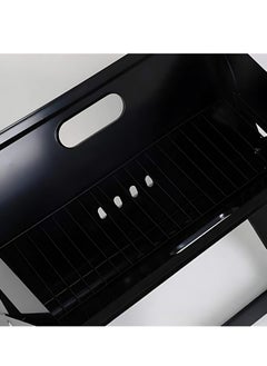 Manful Portable Charcoal Grill for Camping Cooking Stainless Steel Mini Folding Grill Stove for Travel, Picnic, Motorhome with Cover BBQ Cooking for Outdoor Camping  - Image 5
