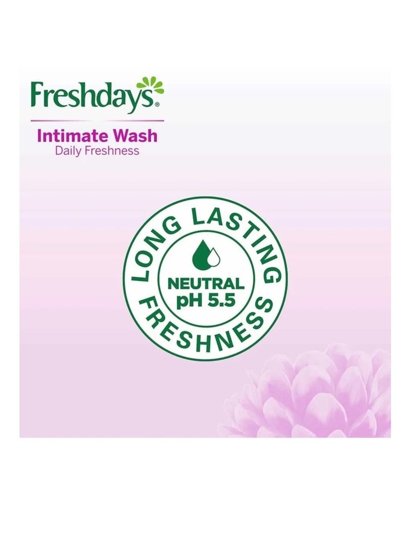 Freshdays Daily Intimate Wash With 100% Natural Actives 200ml - Image 3