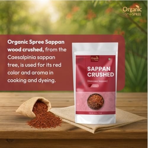 Organic Spree Sappan Wood Crushed 100g – Biancaea Sappan – Rich in Antioxidants & Natural Cooling Support* - Image 3