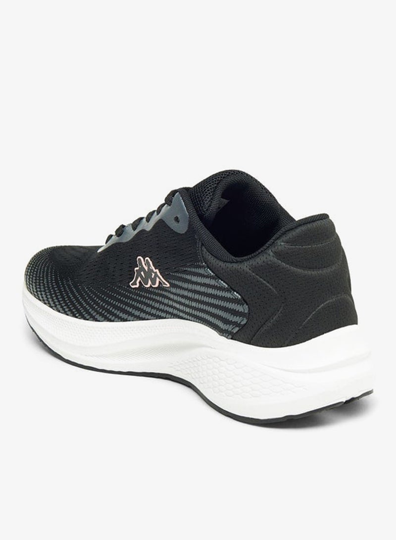 Kappa Women's Textured Walking Shoes with Lace-Up Closure - Image 2