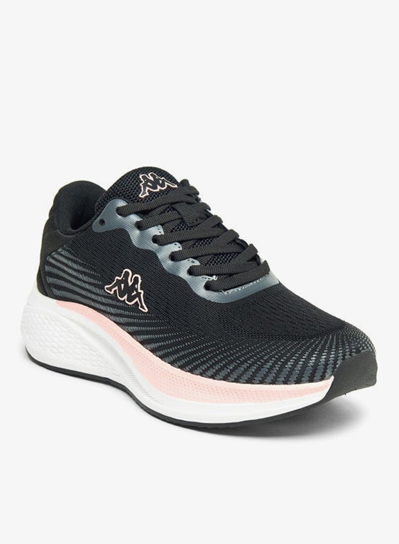 Kappa Women's Textured Walking Shoes with Lace-Up Closure - Image 3