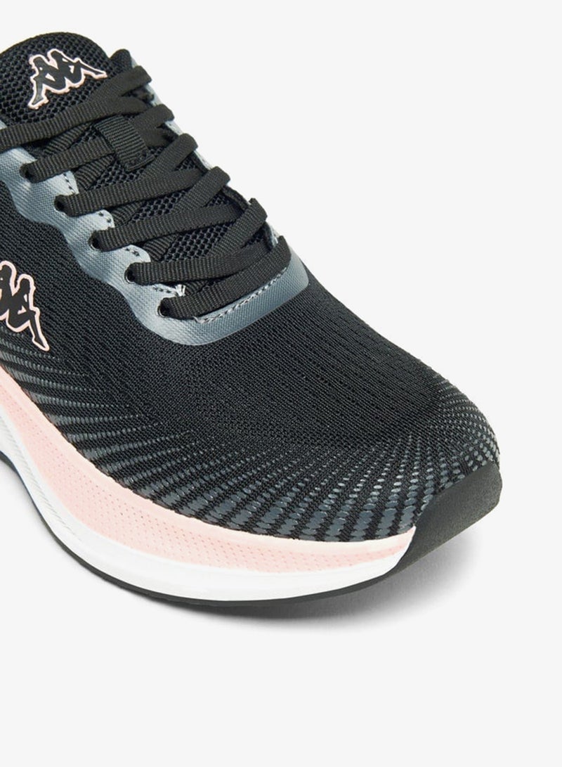 Kappa Women's Textured Walking Shoes with Lace-Up Closure - Image 4