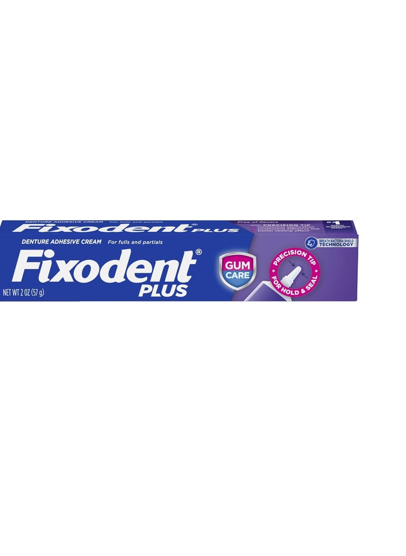 Fixodent - Fixodent Plus Denture Adhesive Cream 2 oz (Pack of 3) - Image 1