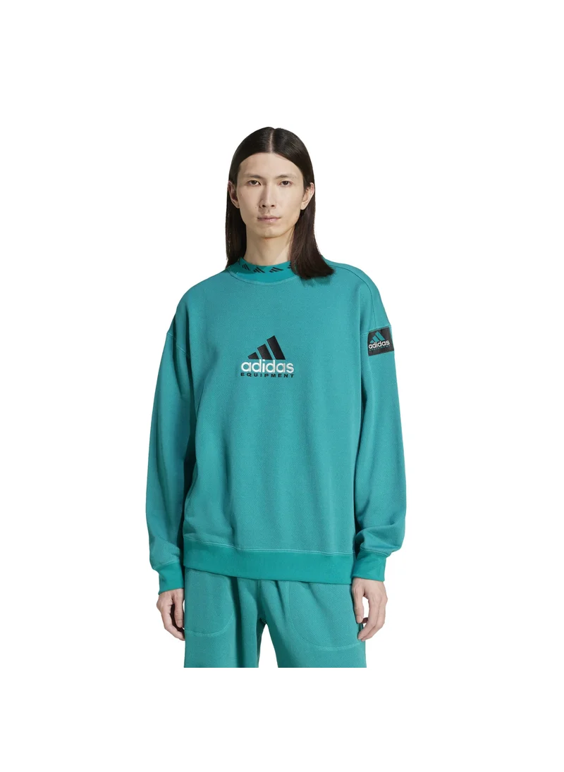 Adidas adidas EQT REFLECT CRW Green Originals Men SWEATSHIRTS