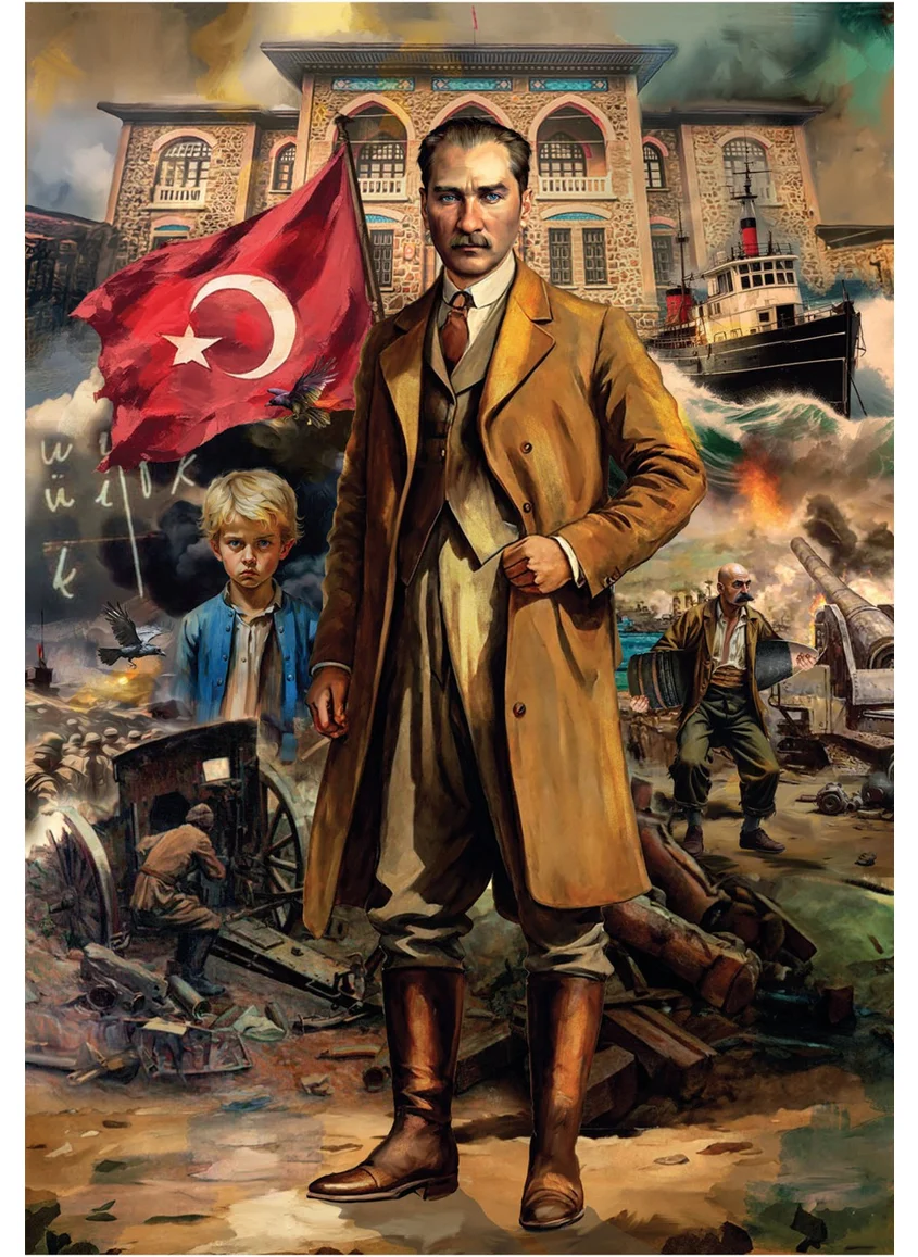 Anatolian 260 Piece Puzzle / Atatürk Epic - Code 3351