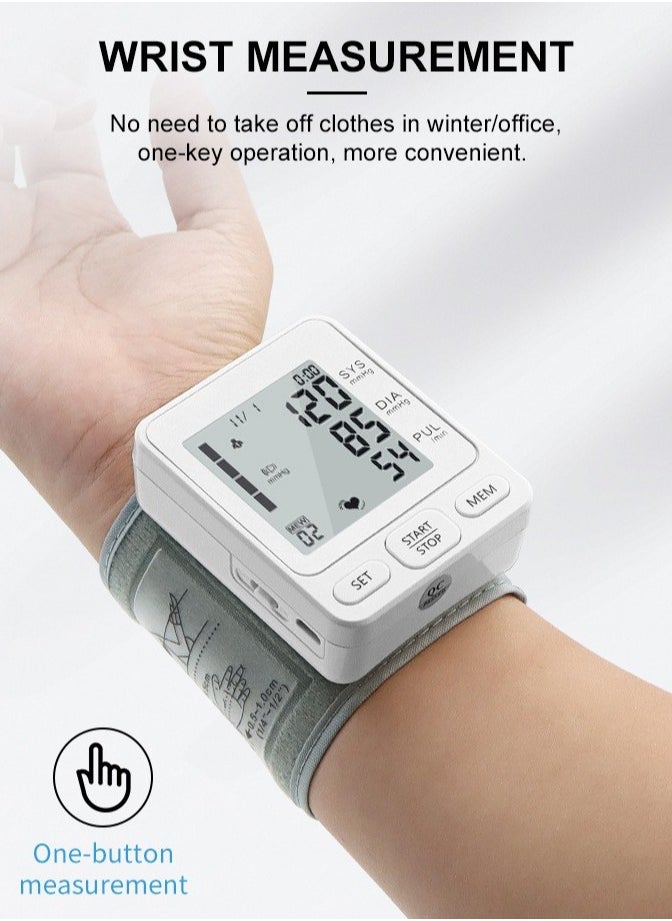 Healife - Blood pressure monitor, upper arm pressure gauge, can be linked to mobile phones, large LCD screen, fully automatic and accurate readings, adjustable blood pressure cuff, upper arm blood pressure machine, voice prompts, arrhythmia detection, clear display - Image 1