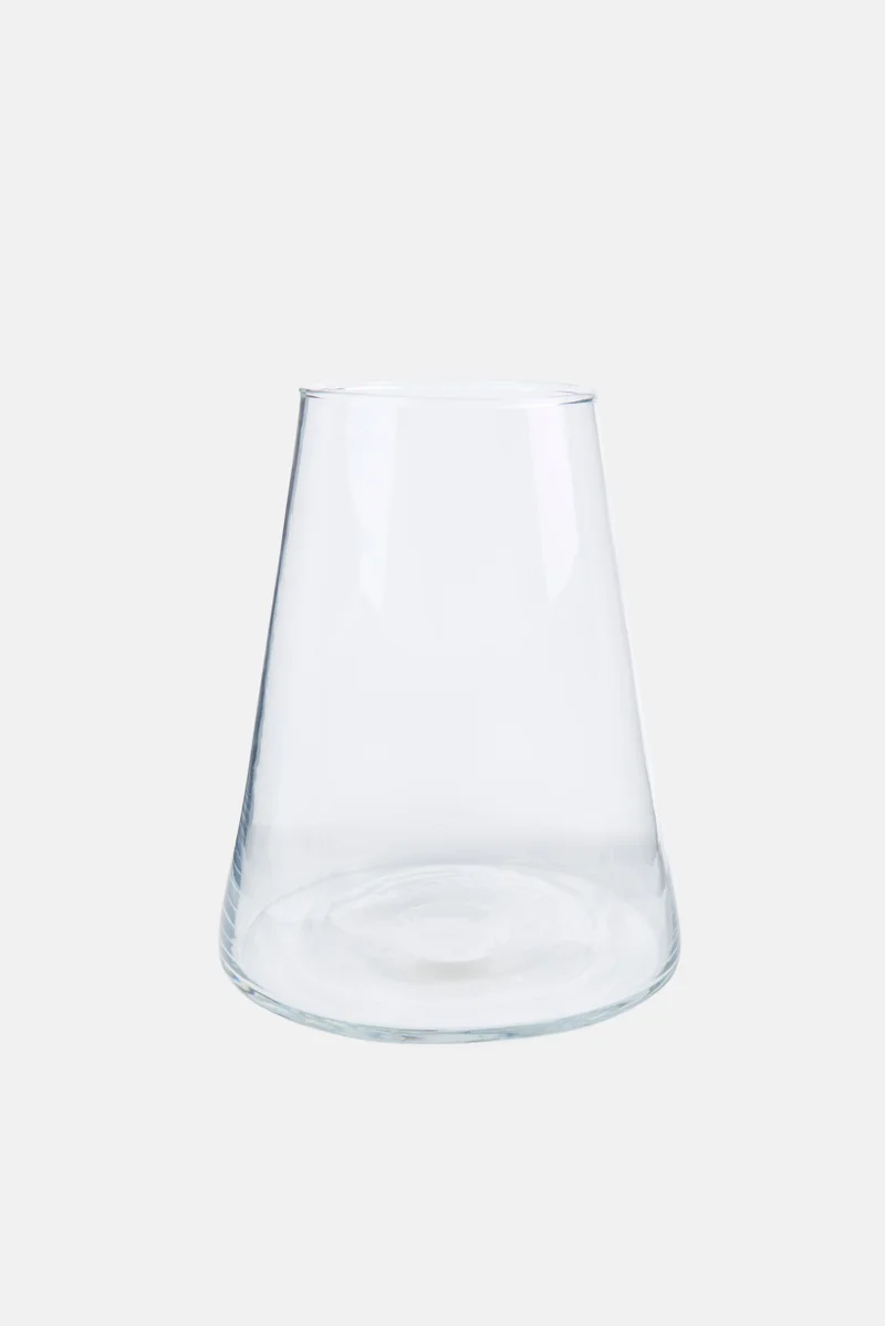 Muy Mucho Glass Vase 15,5 D x 20 H cm