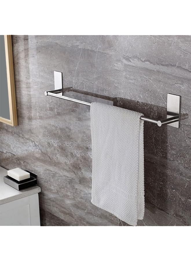 Raxoom Rack Set with 3 Hook,304 Stainless Steel Towel Bar | Anti-rust Water-proof | Self-adhesive | Strong load-bearing | Sturdy | Toilet Bathroom Bath Towel Cleaning Tools Holder - Image 1