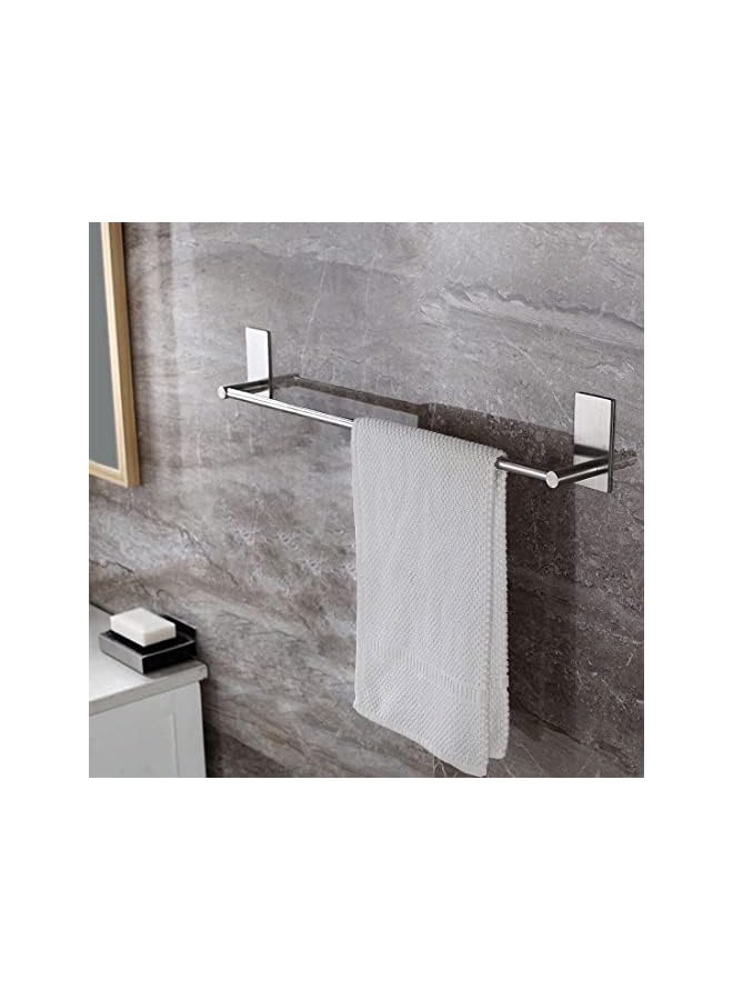 Raxoom Rack Set with 3 Hook,304 Stainless Steel Towel Bar | Anti-rust Water-proof | Self-adhesive | Strong load-bearing | Sturdy | Toilet Bathroom Bath Towel Cleaning Tools Holder - Image 2