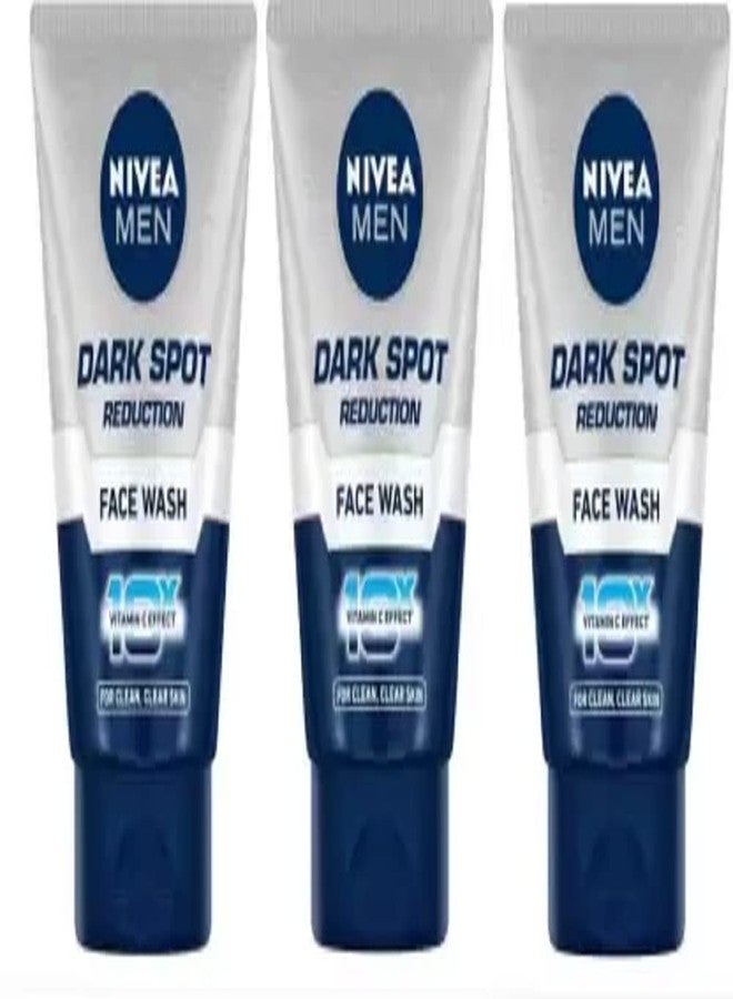 NIVEA Men dark Spot Reduction Face Wash,100 g (Pack of 3)