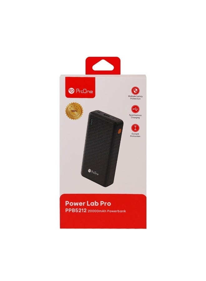 ProOne PPB5212 20000mAh Power Bank - Black - Image 5